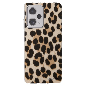 Picasee silikonska prozirna maskica za Xiaomi Redmi Note 12 Pro+ 5G - Brown Tiger