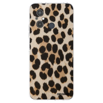 Picasee silikonska prozirna maskica za Xiaomi Redmi 12C - Brown Tiger
