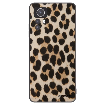 Picasee crna silikonska maskica za Xiaomi Redmi Note 12S - Brown Tiger