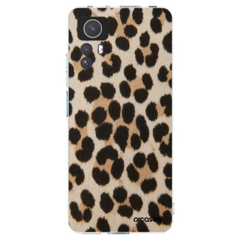 Picasee silikonska prozirna maskica za Xiaomi Redmi Note 12S - Brown Tiger