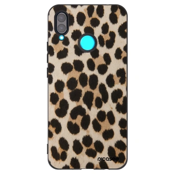 Picasee crna silikonska maskica za Huawei Nova 3 - Brown Tiger