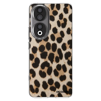 Picasee silikonska prozirna maskica za Honor 90 5G - Brown Tiger