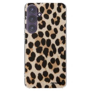 Picasee silikonska prozirna maskica za Samsung Galaxy S24+ S926B 5G - Brown Tiger