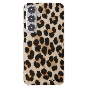 Picasee silikonska prozirna maskica za Samsung Galaxy S24 S921B 5G - Brown Tiger