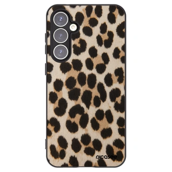 Picasee crna silikonska maskica za Samsung Galaxy S23 FE S711B - Brown Tiger
