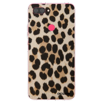 Picasee silikonska prozirna maskica za Xiaomi Mi 8 Lite - Brown Tiger