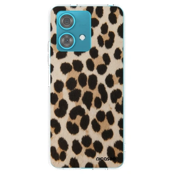 Picasee silikonska prozirna maskica za Motorola Edge 40 Neo - Brown Tiger