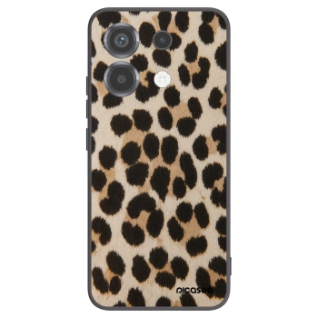 Picasee crna silikonska maskica za Xiaomi Poco X6 - Brown Tiger