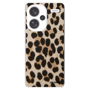 Picasee silikonska prozirna maskica za Xiaomi Redmi Note 13 Pro+ 5G - Brown Tiger