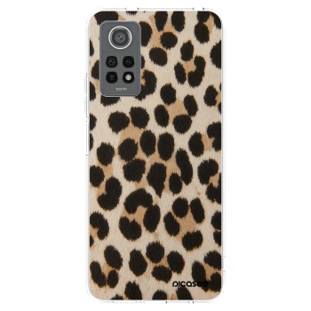 Picasee silikonska prozirna maskica za Xiaomi Redmi Note 12 Pro 4G - Brown Tiger