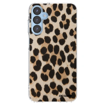 Picasee silikonska prozirna maskica za Samsung Galaxy A15 A156B 5G - Brown Tiger