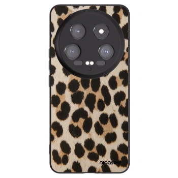 Picasee crna silikonska maskica za Xiaomi 14 Ultra - Brown Tiger