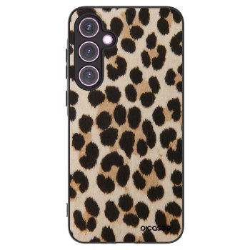 Picasee crna silikonska maskica za Samsung Galaxy A35 5G A356B - Brown Tiger