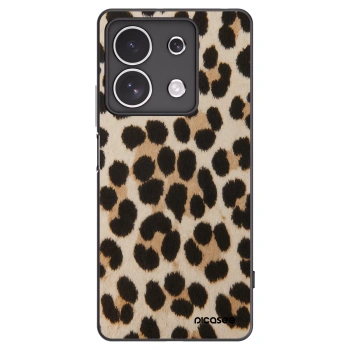 Picasee crna silikonska maskica za Xiaomi Redmi Note 13 4G - Brown Tiger