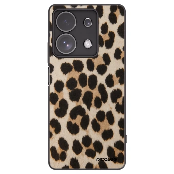 Picasee crna silikonska maskica za Xiaomi Redmi Note 13 Pro 4G - Brown Tiger