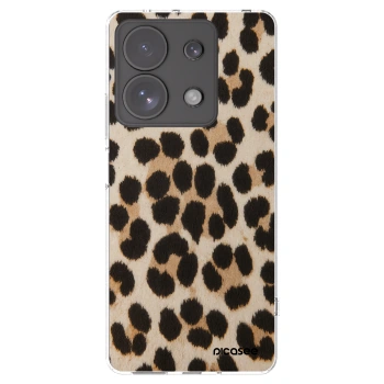 Picasee silikonska prozirna maskica za Xiaomi Redmi Note 13 Pro 4G - Brown Tiger