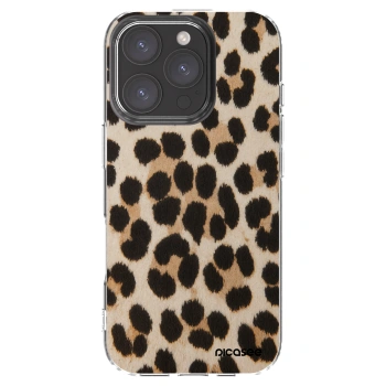 Picasee silikonska prozirna maskica za Apple iPhone 16 Pro - Brown Tiger