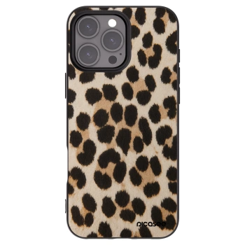 Picasee crna silikonska maskica za Apple iPhone 16 Pro Max - Brown Tiger
