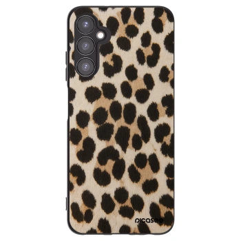Picasee crna silikonska maskica za Samsung Galaxy A05s A057G - Brown Tiger