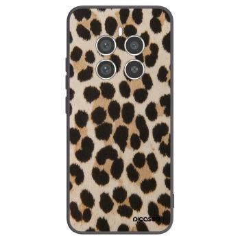 Picasee crna silikonska maskica za Realme 12 Pro 5G - Brown Tiger