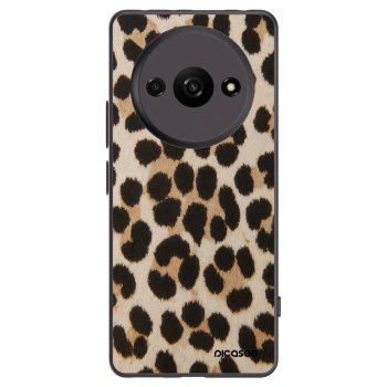 Picasee crna silikonska maskica za Xiaomi Redmi A3 - Brown Tiger