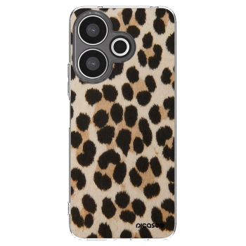 Picasee silikonska prozirna maskica za Xiaomi Redmi 13 4G - Brown Tiger