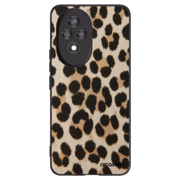 Picasee crna silikonska maskica za Honor 200 5G - Brown Tiger