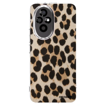 Picasee silikonska prozirna maskica za Honor 200 5G - Brown Tiger