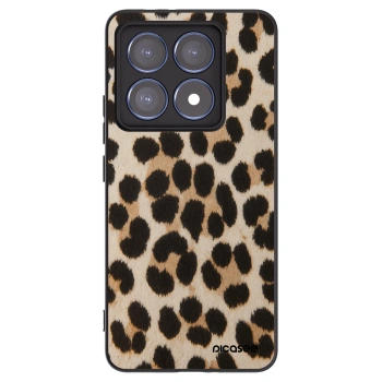 Picasee crna silikonska maskica za Xiaomi 14T Pro - Brown Tiger