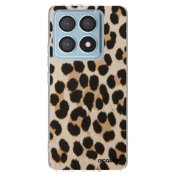 Picasee silikonska prozirna maskica za Xiaomi 14T Pro - Brown Tiger