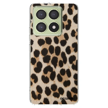 Picasee silikonska prozirna maskica za Xiaomi 14T - Brown Tiger