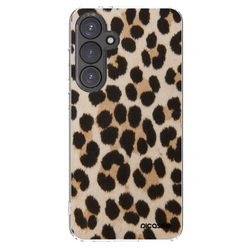 Picasee silikonska prozirna maskica za Samsung Galaxy S24 FE S721B - Brown Tiger