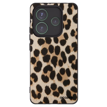 Picasee crna silikonska maskica za Xiaomi Redmi Note 14 5G - Brown Tiger