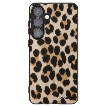 Picasee crna silikonska maskica za Samsung Galaxy S25+ 5G - Brown Tiger
