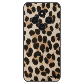 Picasee crna silikonska maskica za Xiaomi Poco C75 - Brown Tiger