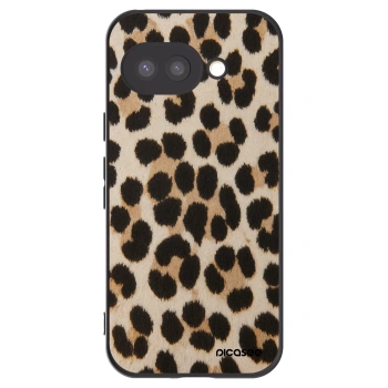 Picasee crna silikonska maskica za Google Pixel 9a - Brown Tiger