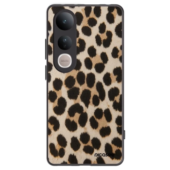 Picasee crna silikonska maskica za Vivo V50 Lite 5G - Brown Tiger