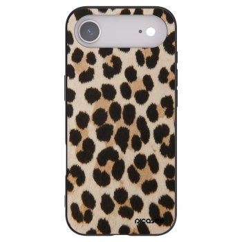 Picasee crna silikonska maskica za Apple iPhone Air - Brown Tiger