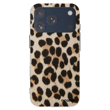 Picasee silikonska prozirna maskica za Apple iPhone 17 Pro - Brown Tiger