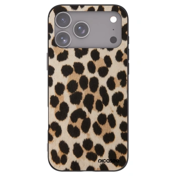 Picasee crna silikonska maskica za Apple iPhone 17 Pro Max - Brown Tiger
