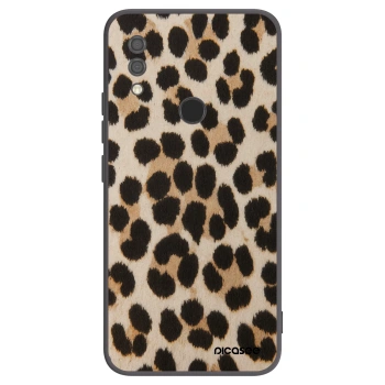 Picasee crna silikonska maskica za Xiaomi Redmi 7 - Brown Tiger