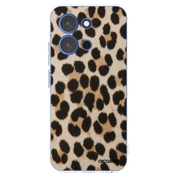 Picasee silikonska prozirna maskica za Xiaomi Redmi 15C 4G - Brown Tiger