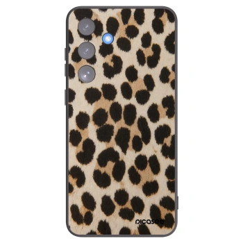 Picasee crna silikonska maskica za Samsung Galaxy S25 FE 5G - Brown Tiger