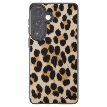 Picasee crna silikonska maskica za Samsung Galaxy S26+ - Brown Tiger