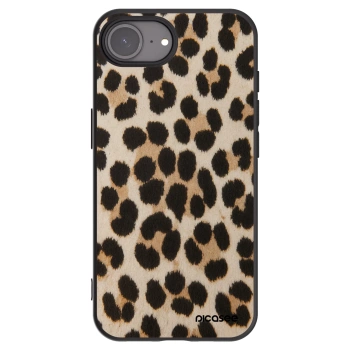 Picasee crna silikonska maskica za Apple iPhone 17e - Brown Tiger