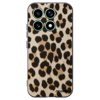 Picasee crna silikonska maskica za Xiaomi 17 - Brown Tiger