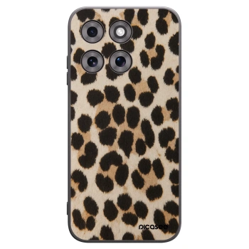 Picasee crna silikonska maskica za Motorola Moto G77 - Brown Tiger
