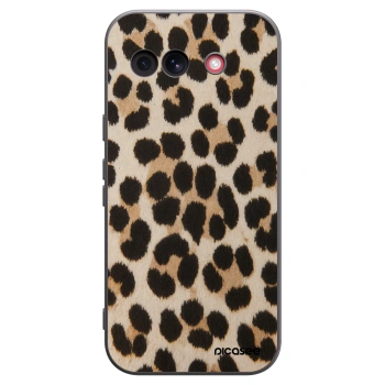 Picasee crna silikonska maskica za Google Pixel 10a - Brown Tiger