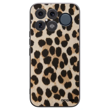 Picasee crna silikonska maskica za Xiaomi Poco F8 Ultra - Brown Tiger