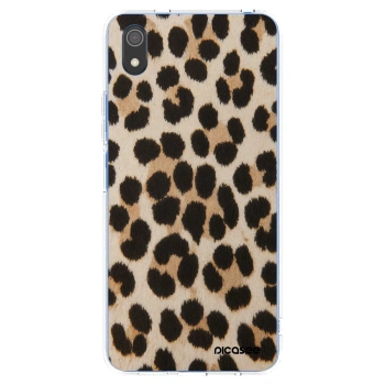 Picasee silikonska prozirna maskica za Xiaomi Redmi 7A - Brown Tiger